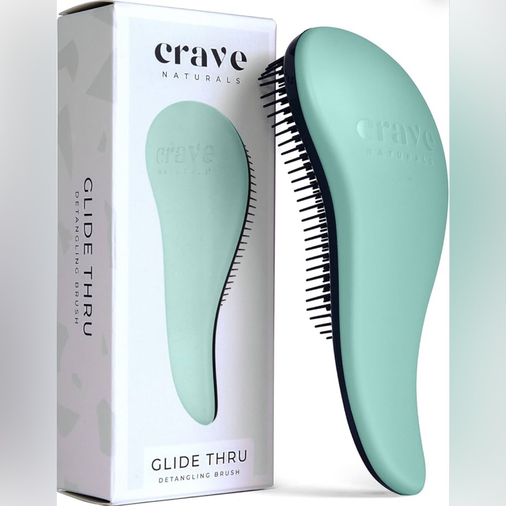 Crave Naturals Mint Detangling Brush